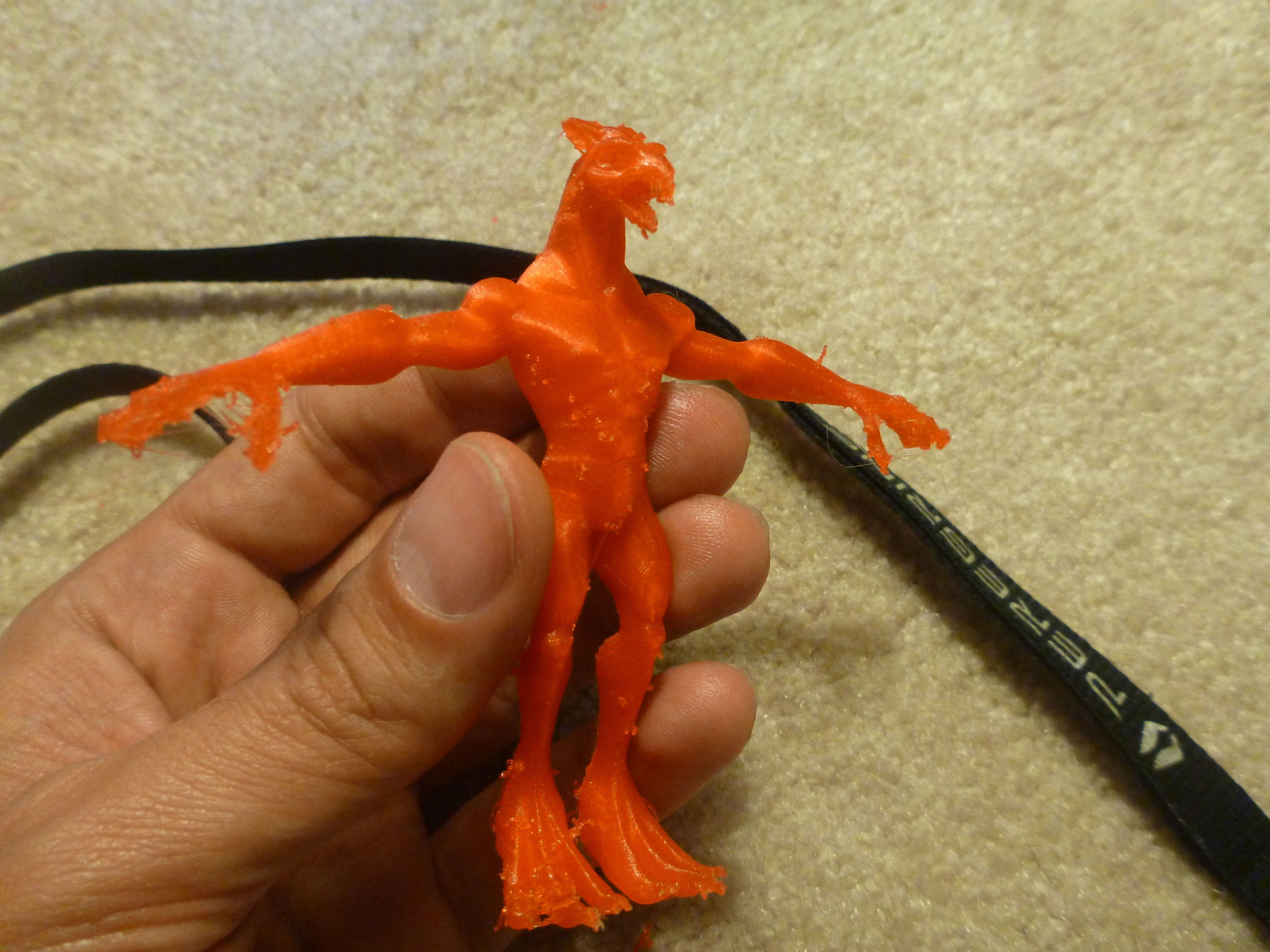 Puff The Magic Scary 6 Eyed Dragon AAA 3D print model_12