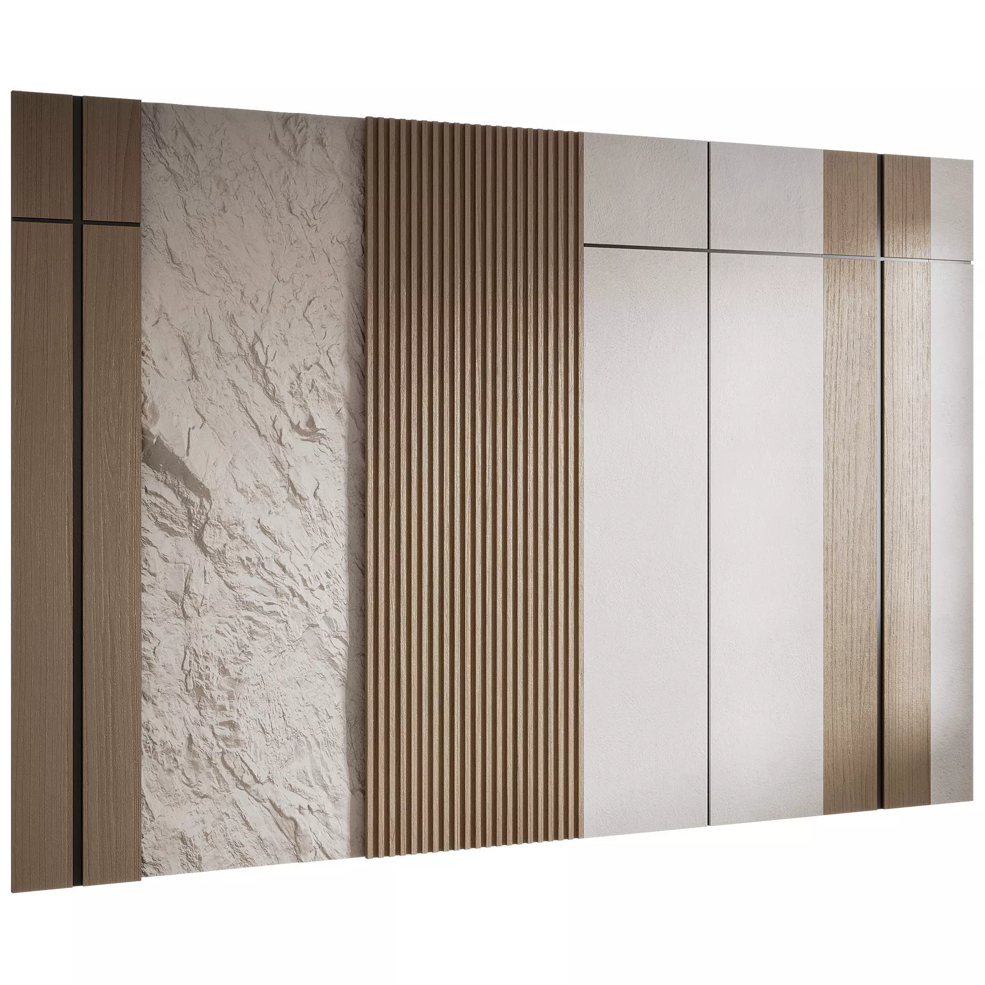 3d wall panel 35 3D model