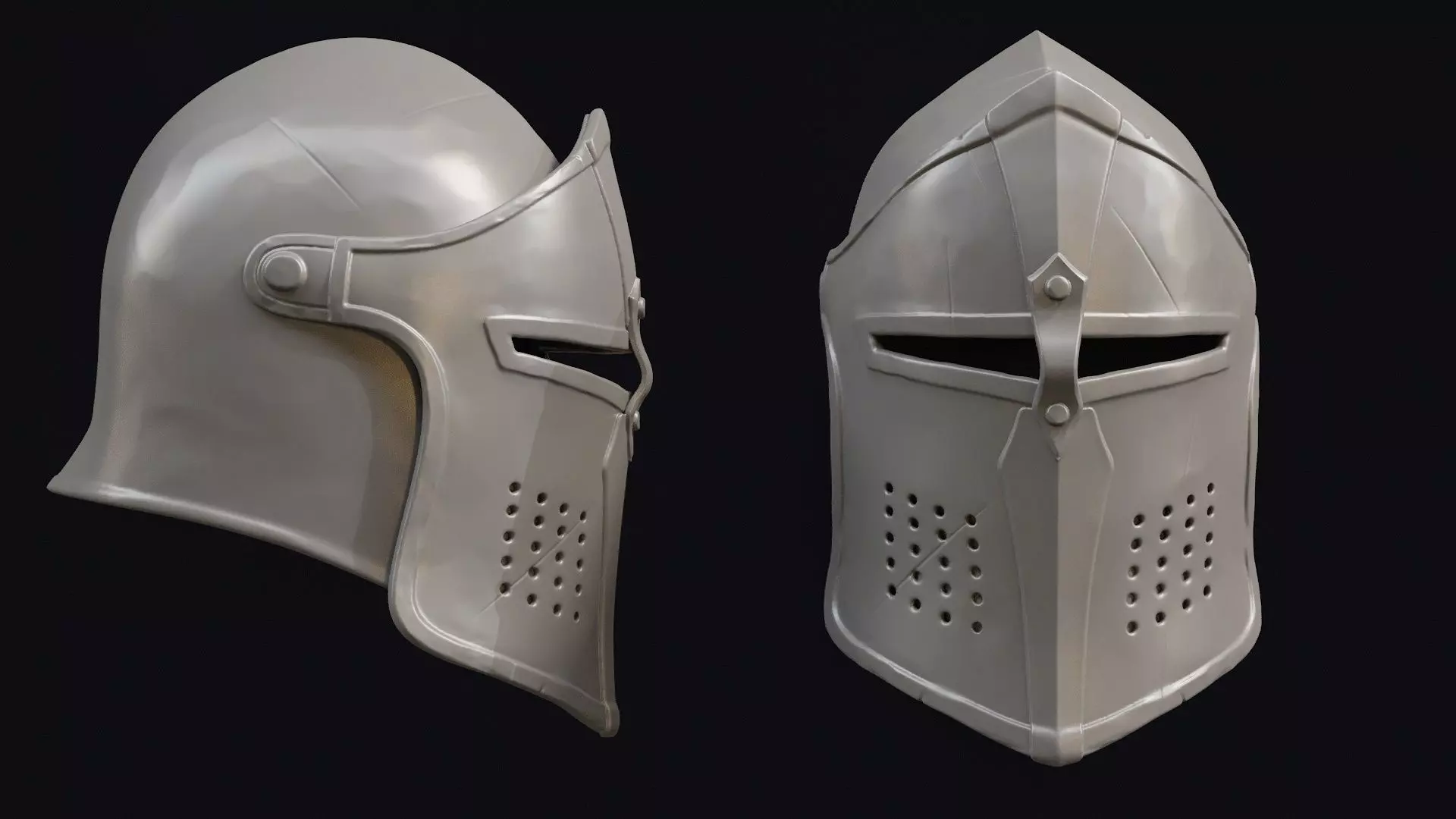 Iron Helmet 10 HP 3D print model