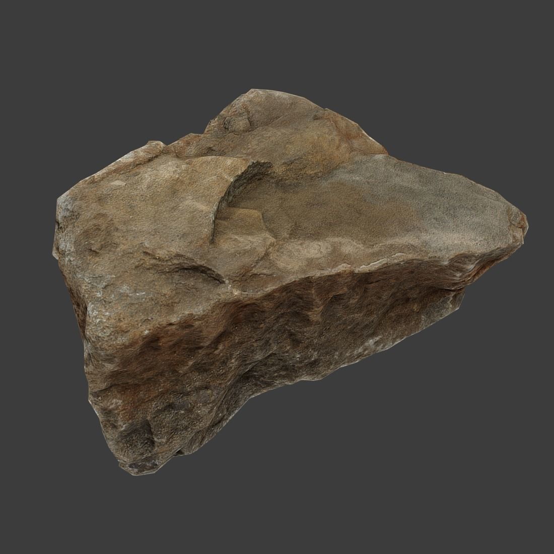 Lora Stone Low-poly 3D model_15