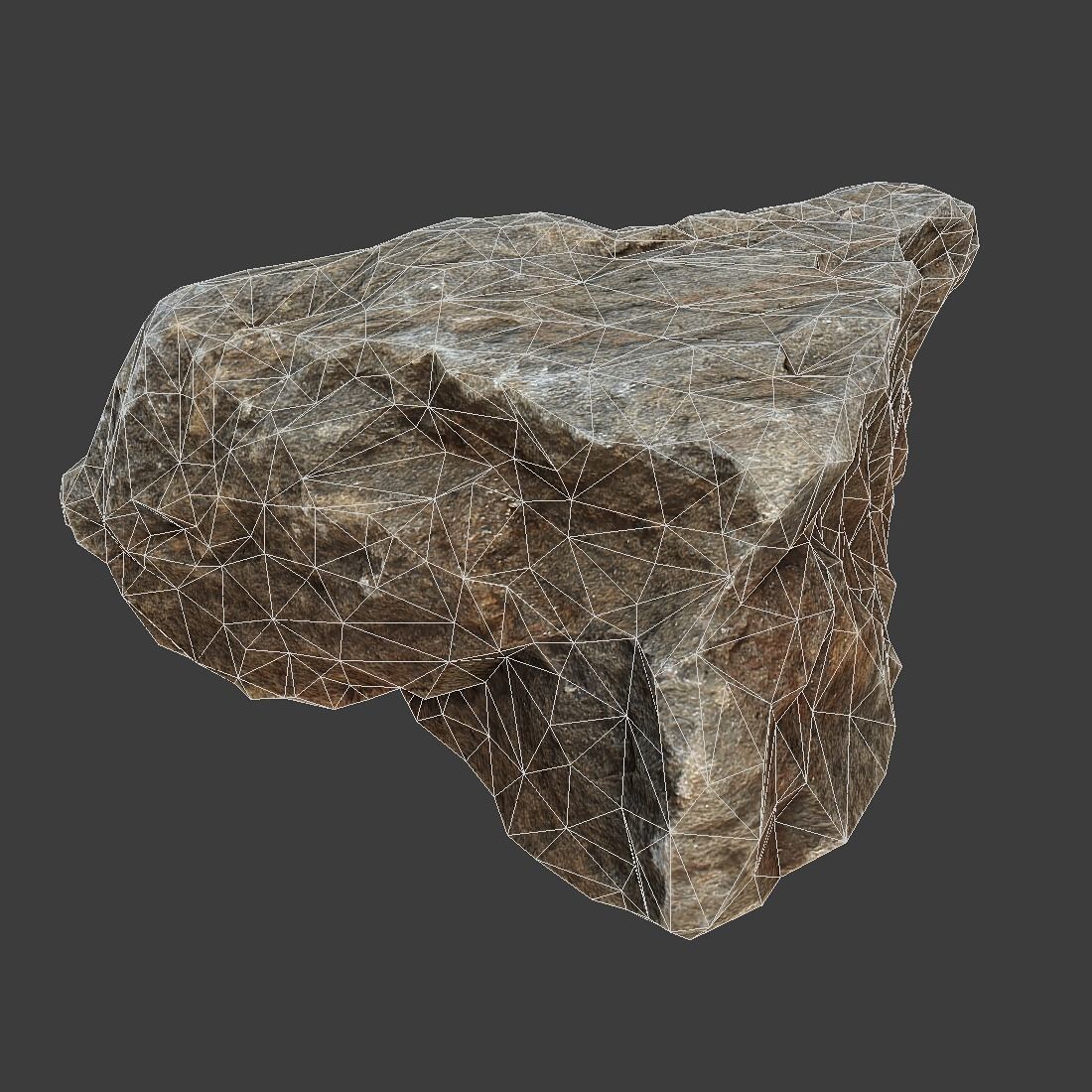 Lora Stone Low-poly 3D model_2