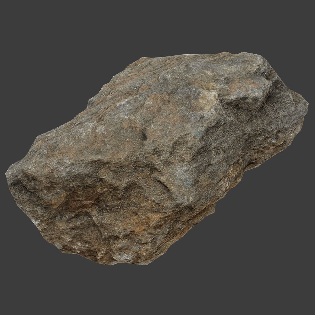 Lora Stone Low-poly 3D model_7