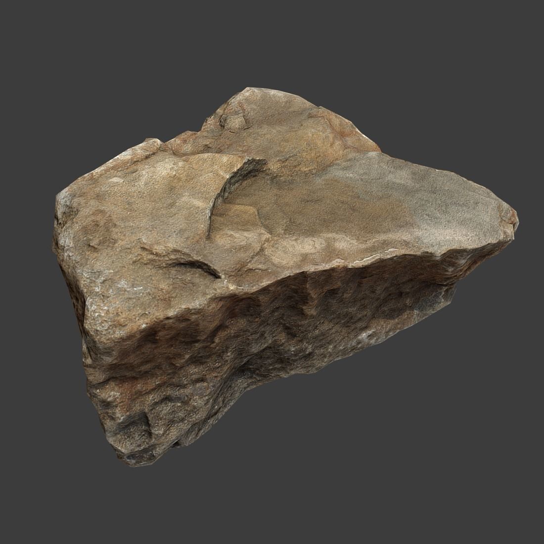 Lora Stone Low-poly 3D model_13