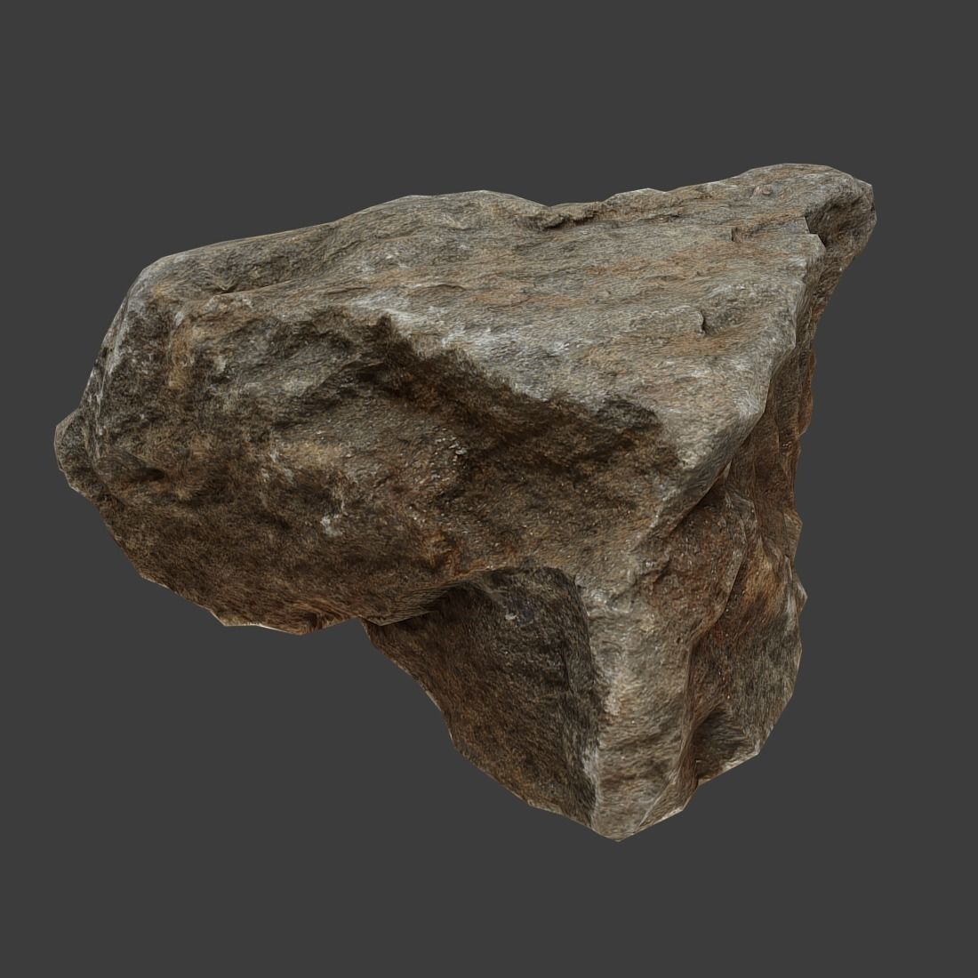 Lora Stone Low-poly 3D model_3