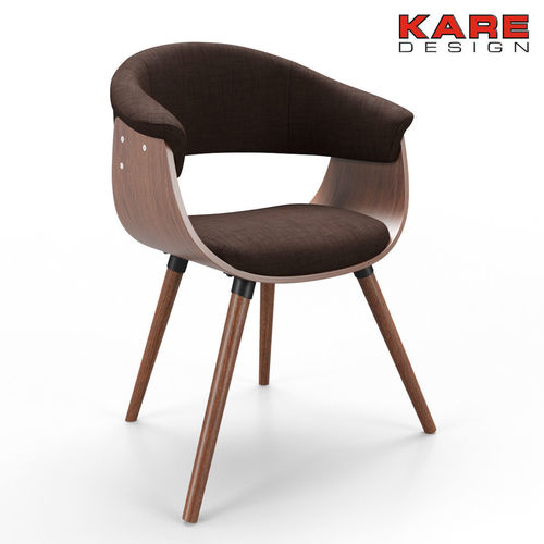 Kare Armchair Monaco Schoko 3D model