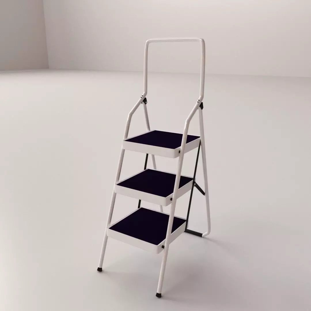 Step Ladders 3D model_0
