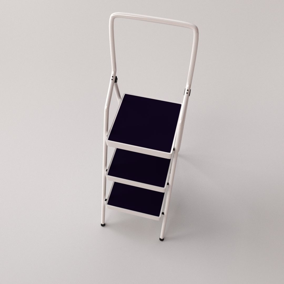 Step Ladders 3D model_1