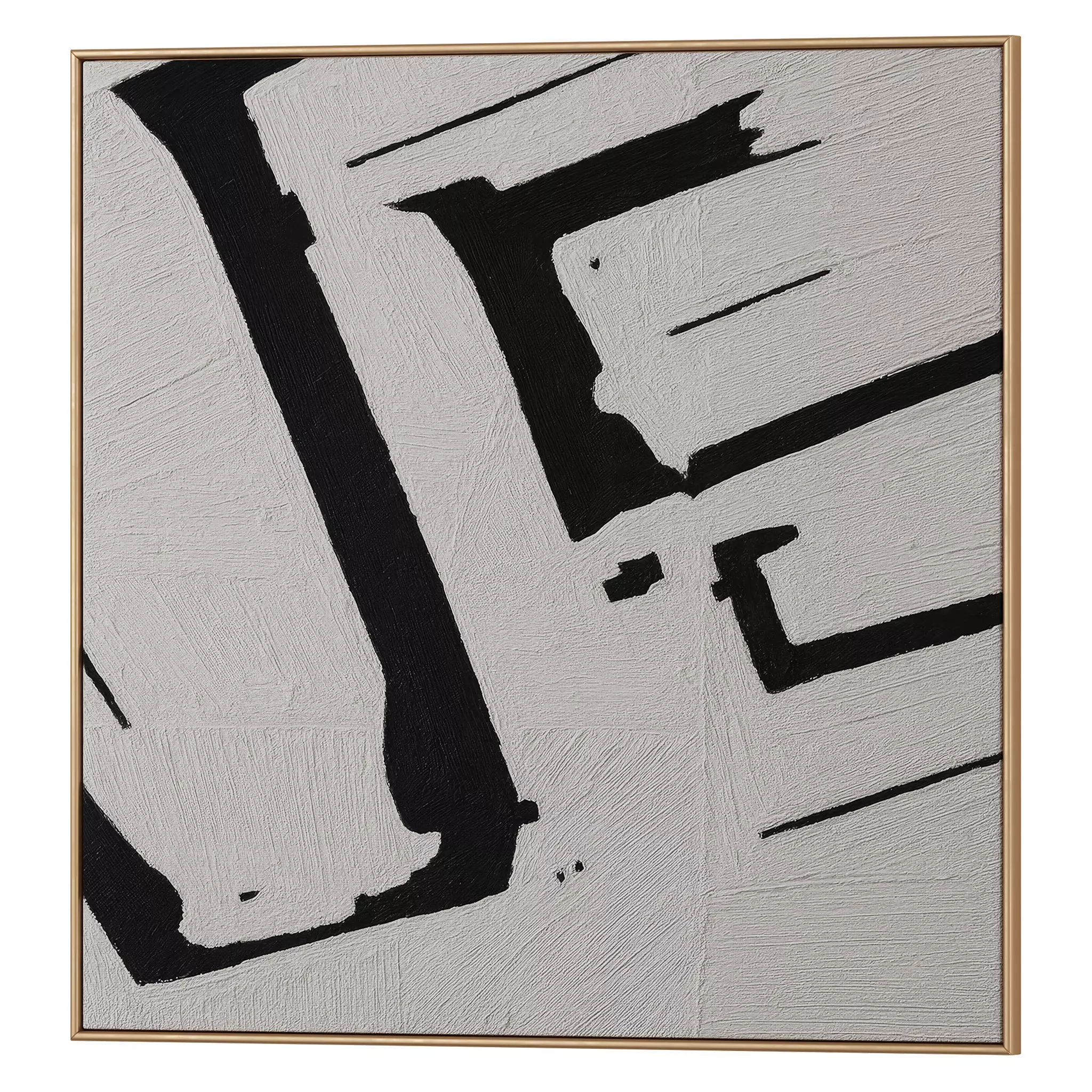 Abstract Painting Frame set 3D model