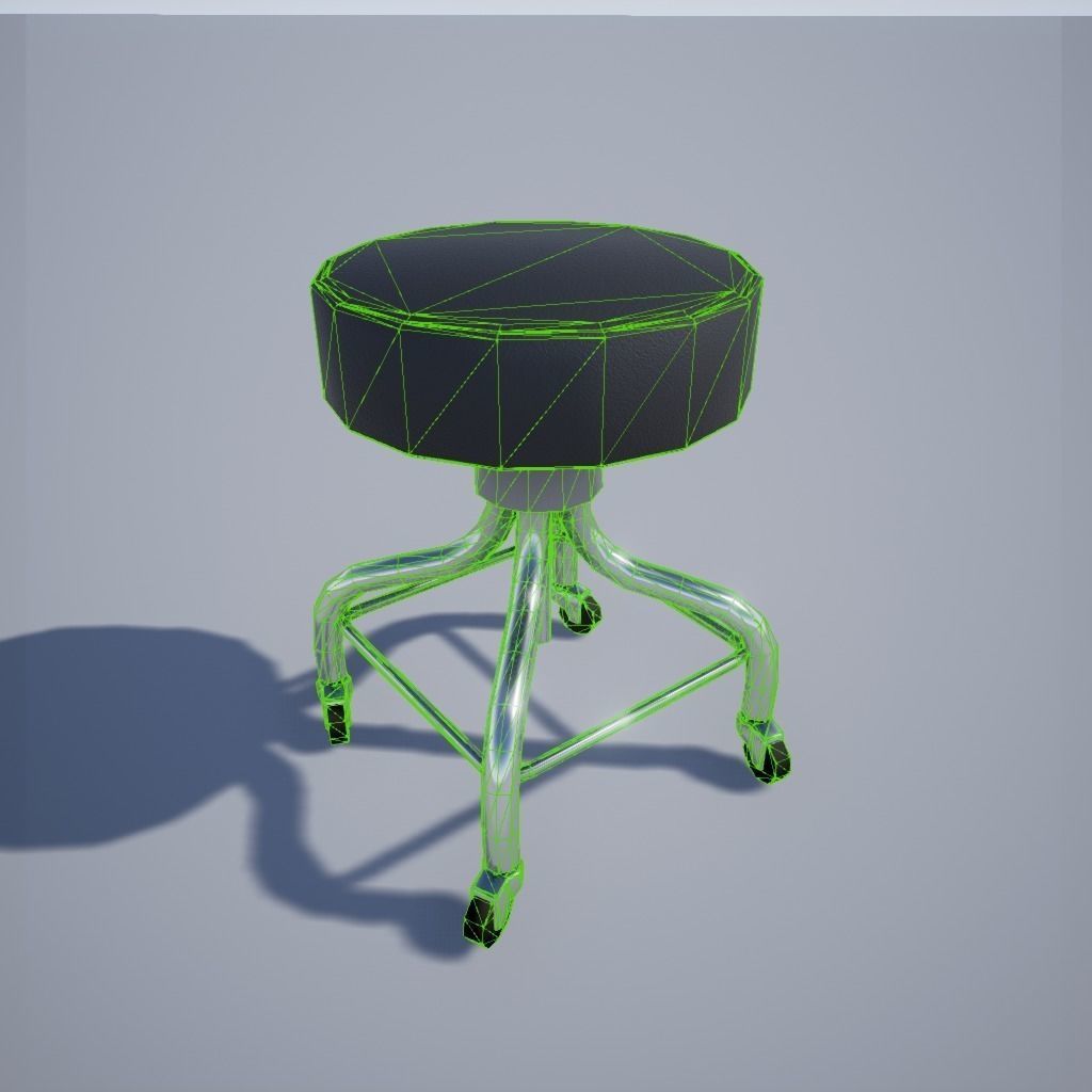 Surgical Room Accessories 01 Low-poly 3D model_8