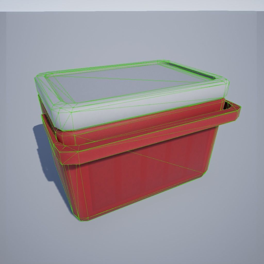 Surgical Room Accessories 01 Low-poly 3D model_5