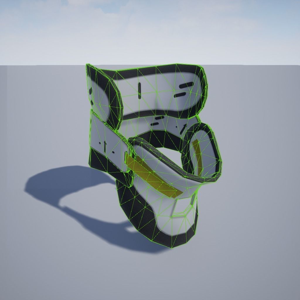 Surgical Room Accessories 01 Low-poly 3D model_2