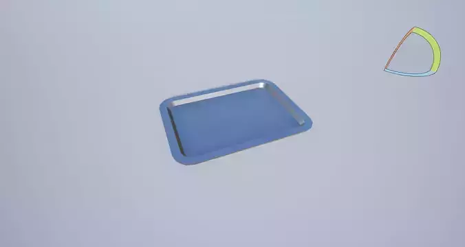 Surgical Instruments Low-poly 3D model