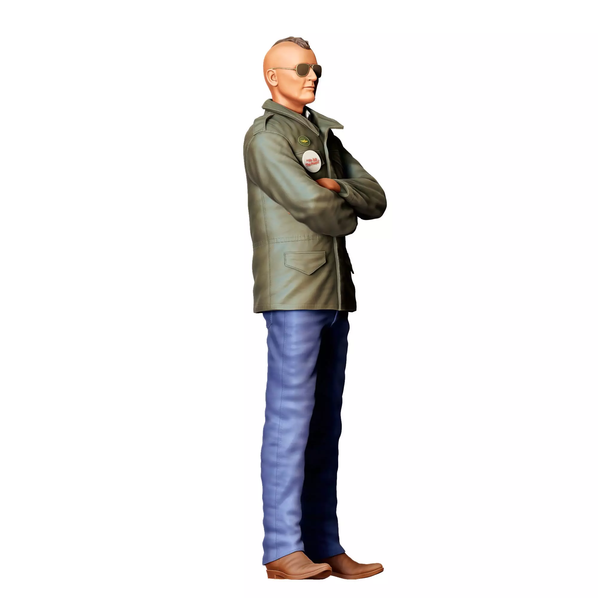 N1 Robert De Niro Travis Bickle Taxi Driver 3D model 3D printable