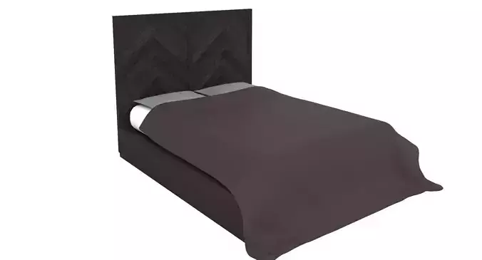 Restoration Hardware- Herringbone Bed