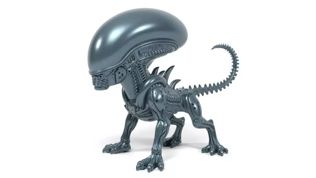Alien dog 2 3D print model