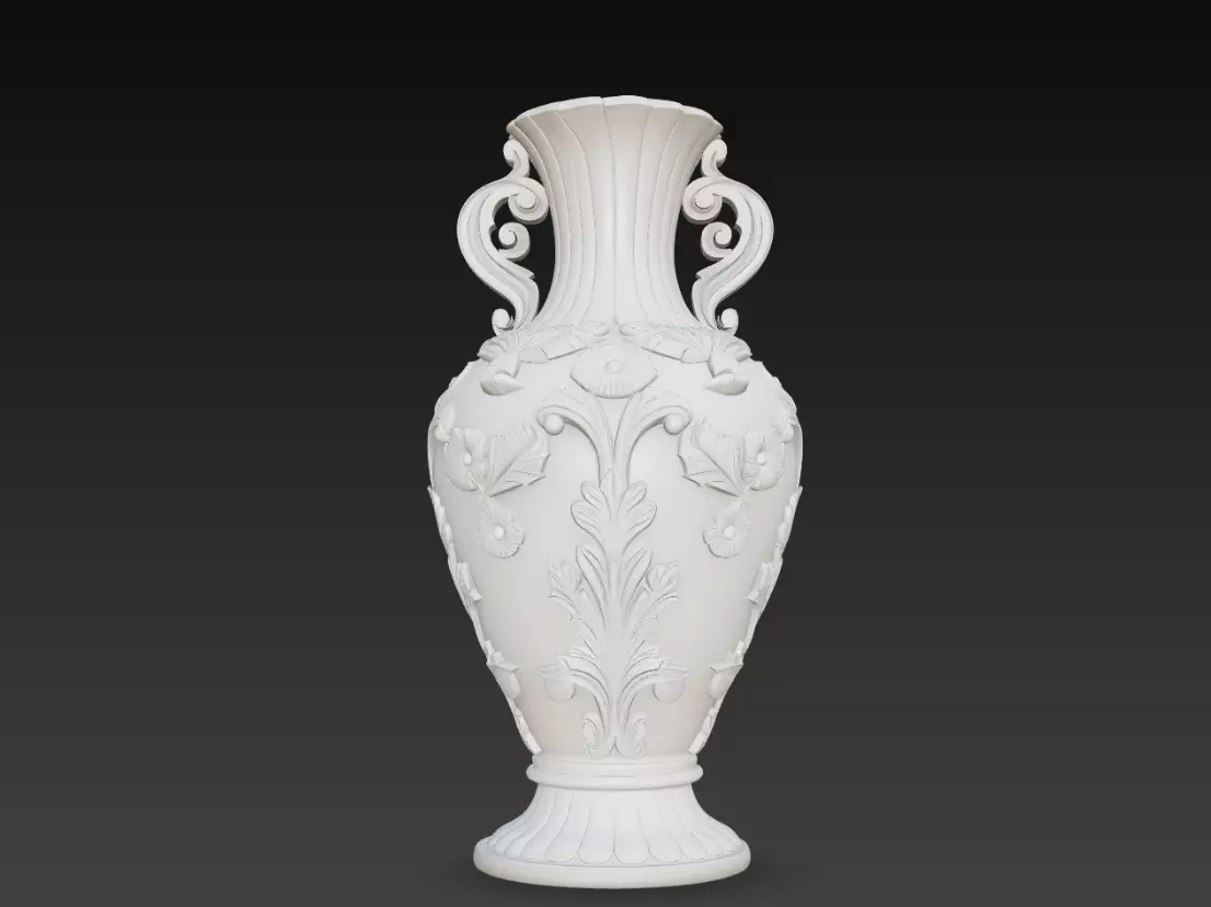 Ornamental Classical Decorative Vase 3D print model