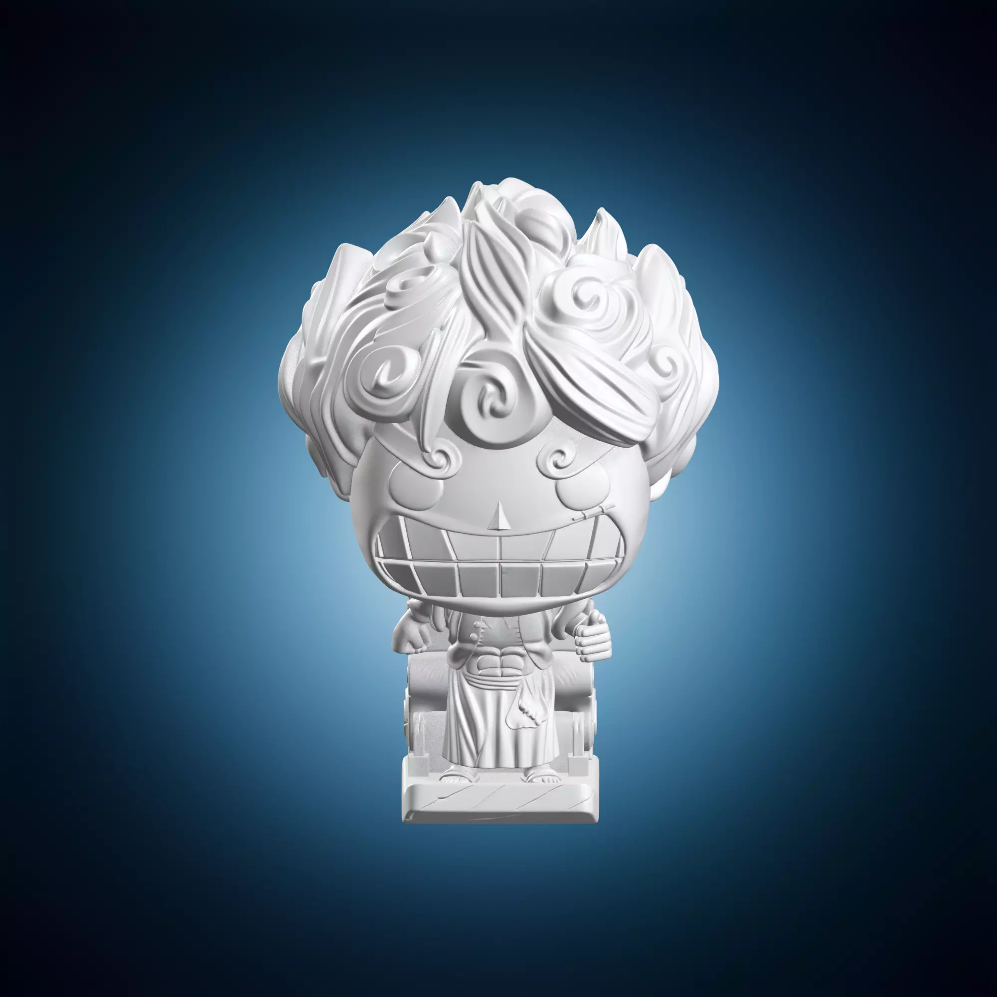 Funko Pop Luffy Gear Five 3D print model