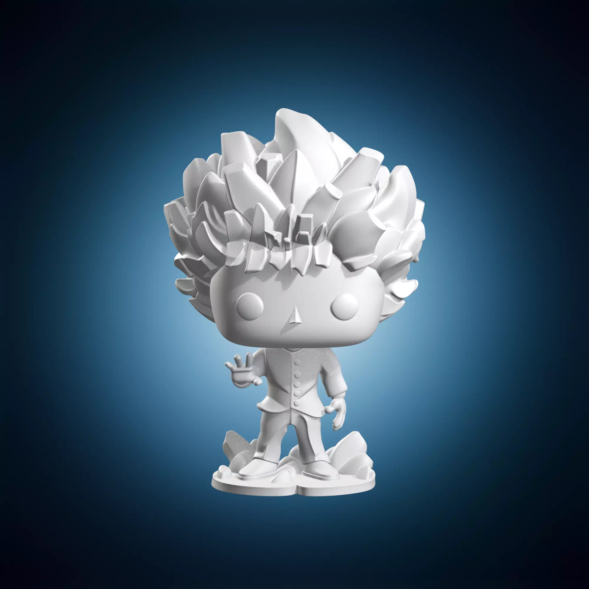 Mob Psycho Miniature 3D print model
