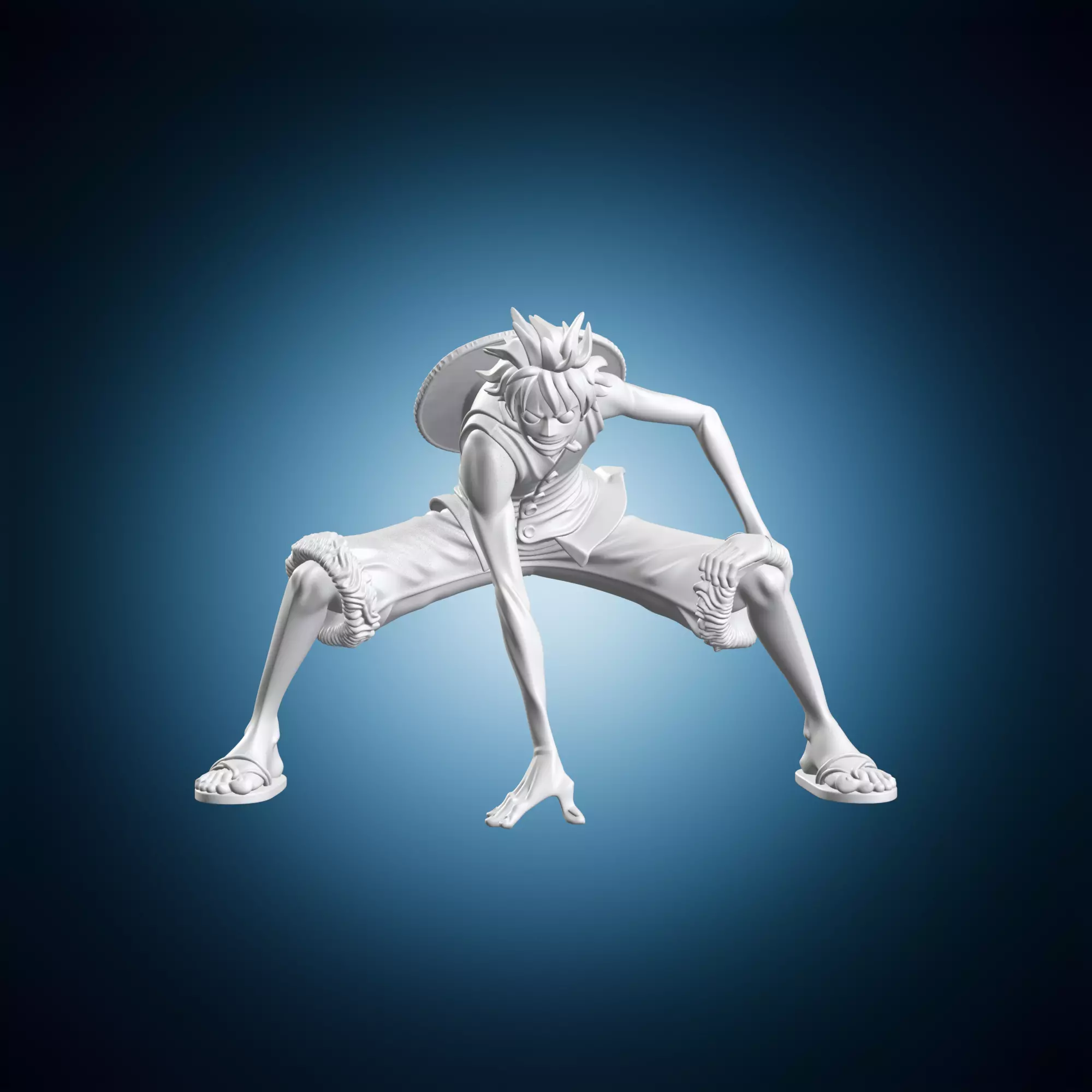 Monkey Statue 3D print model