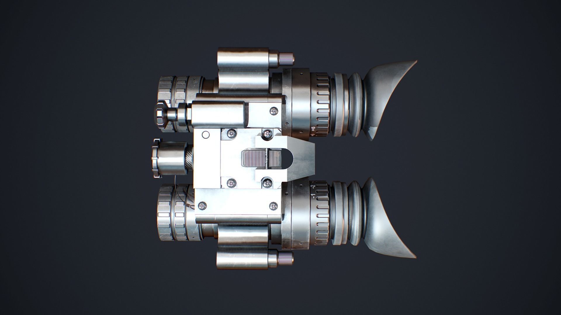 PBR NIGHT VISION GOGGLES Low-poly 3D model_5