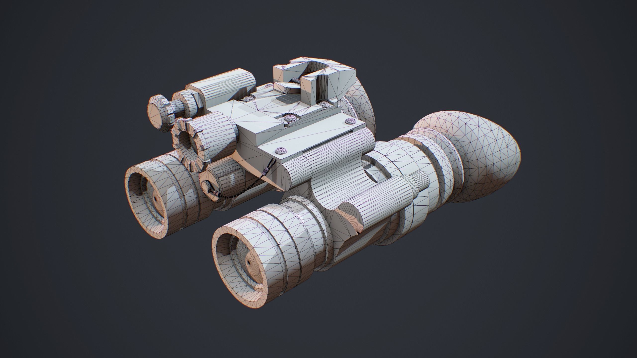 PBR NIGHT VISION GOGGLES Low-poly 3D model_6