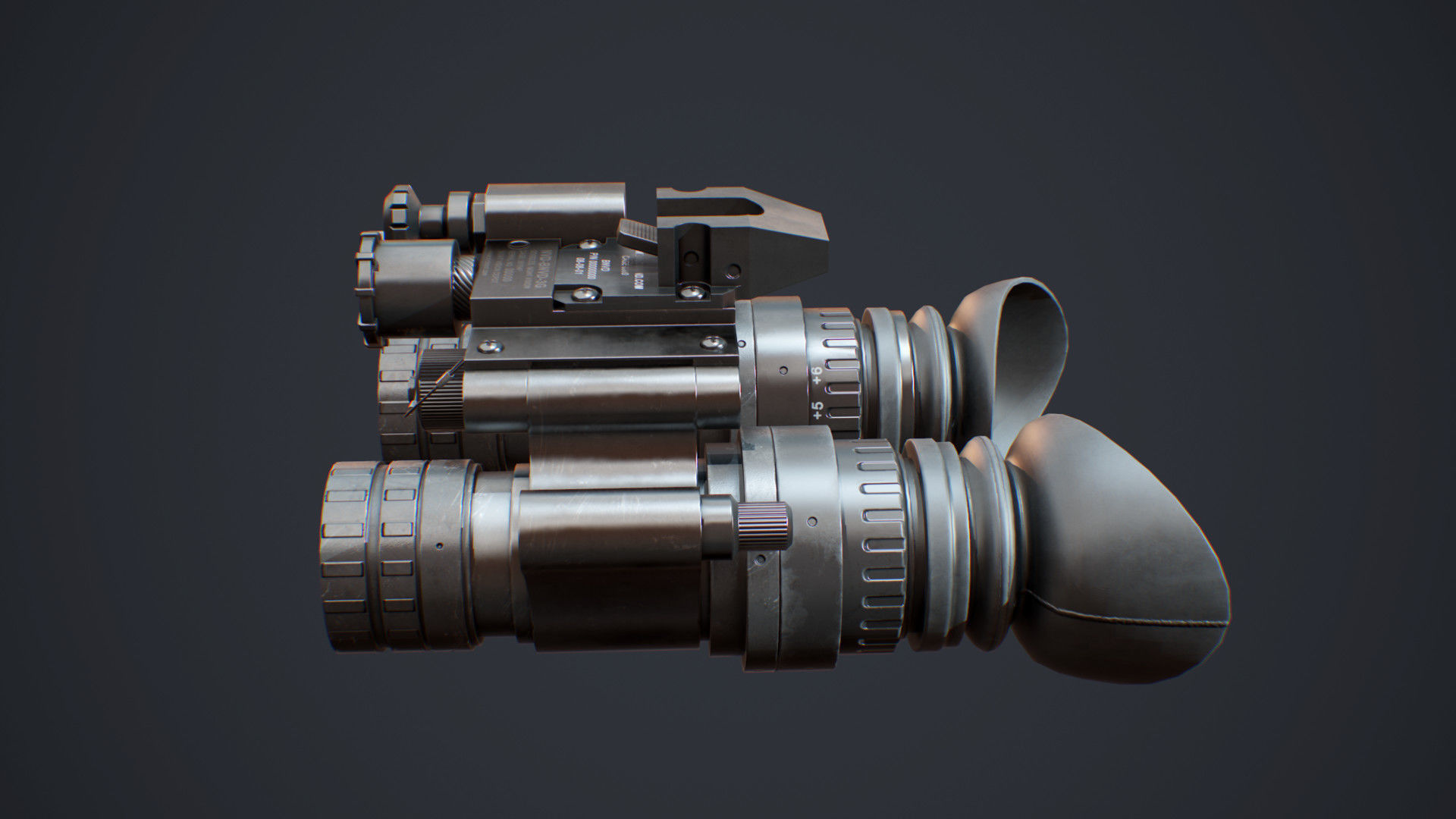 PBR NIGHT VISION GOGGLES Low-poly 3D model_2