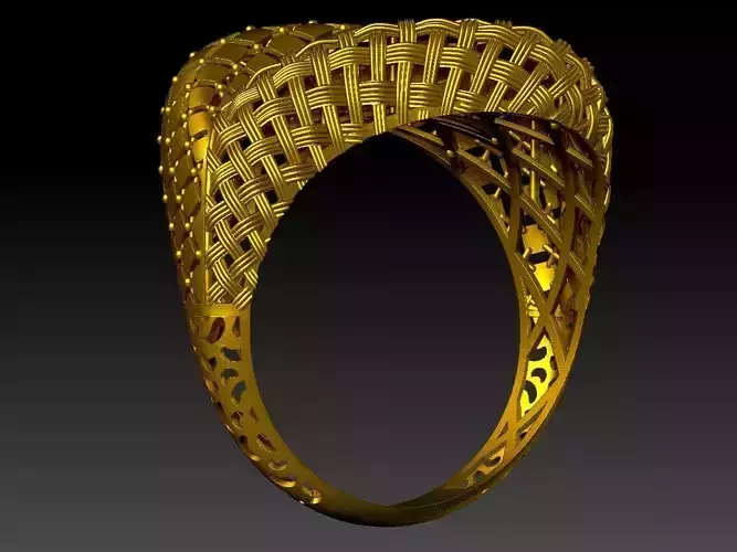 light weight ring  STL file  ready for print 3D print model