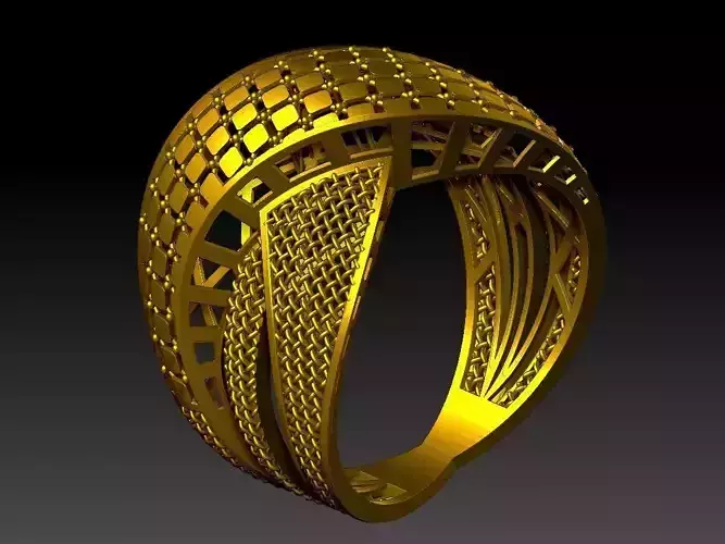 light weight ring  STL file  ready for print 3D print model