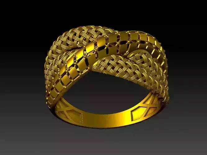 light weight ring  STL file  ready for print 3D print model