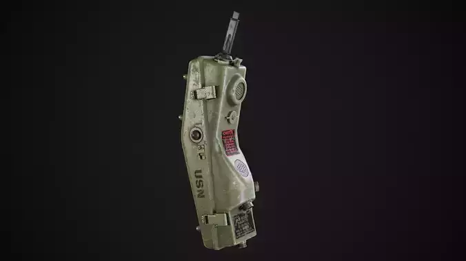 ベトナム戦争時代無線機RT-196/PRC6 3D model RT-196 PRC-6 Radio VR / AR / low-poly | CGTrader