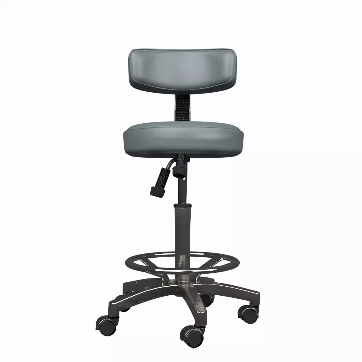 Realistic 3D Model of Medical Surgical Stool Pneumatic Height 3D model