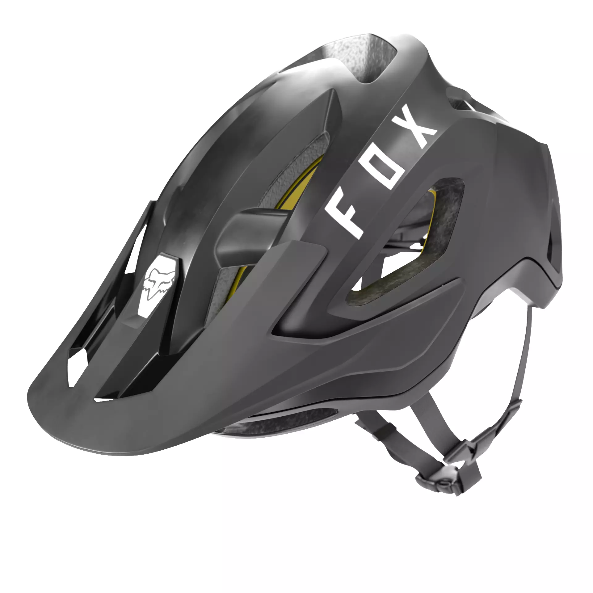 Fox Bike Helmet Black 3D model