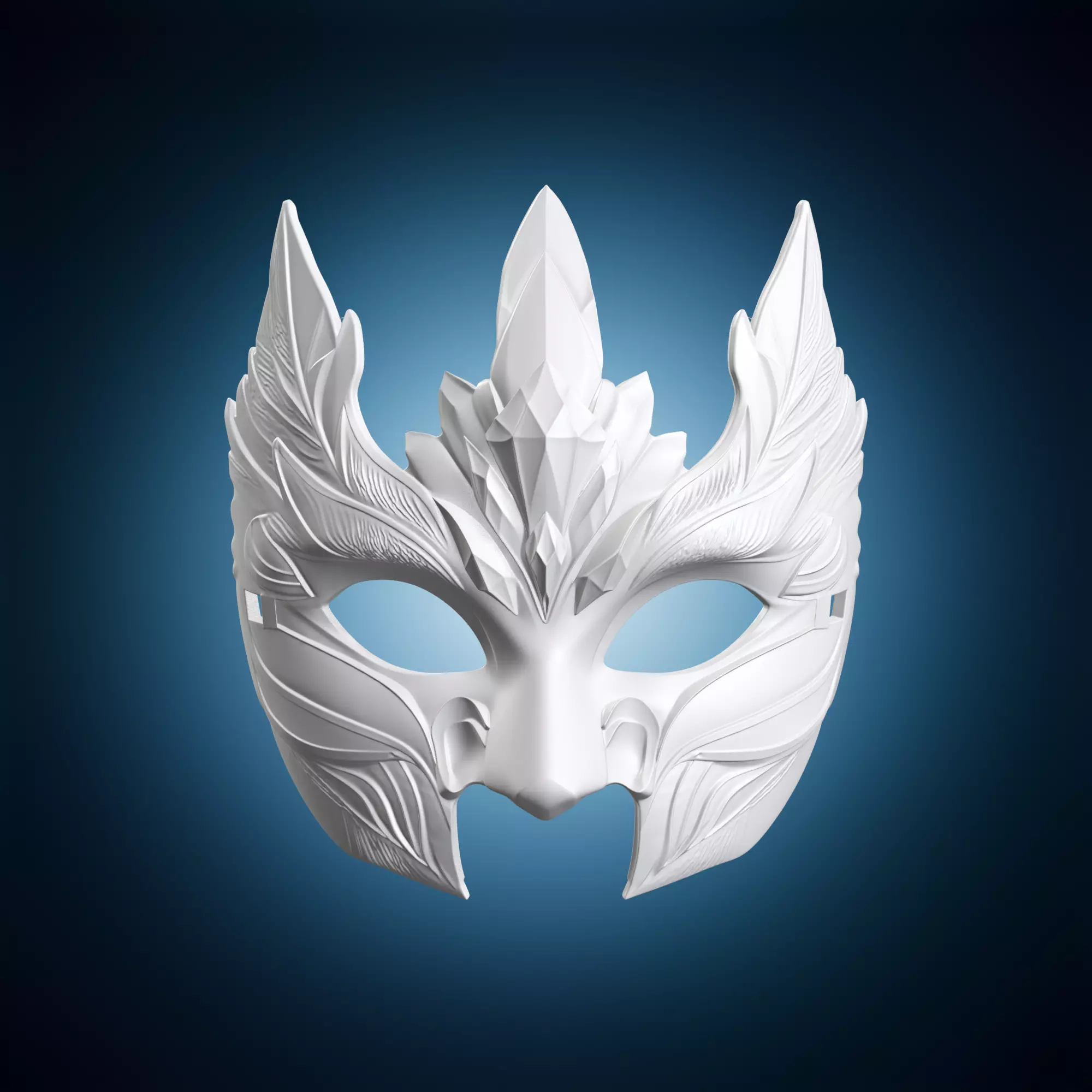 Decorative Face Mask 3D print model