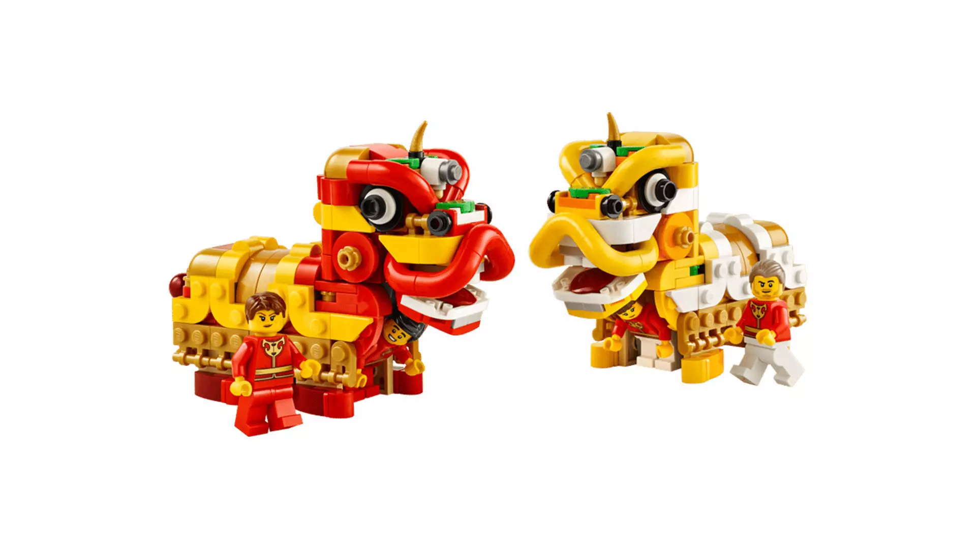 TwindBricks3D - 40915 Lion Dance 3D print model