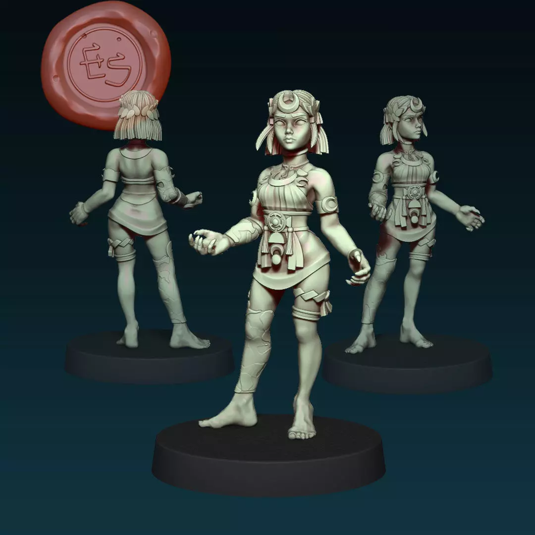 Melinoe - Hades II - 32mm Miniature 3D print model