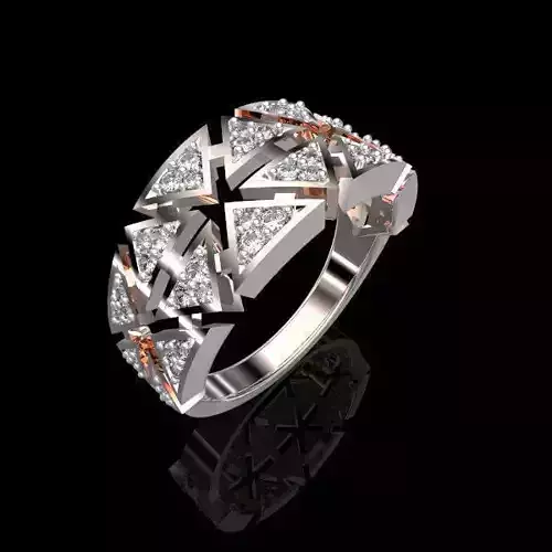 RING FRAGMENTS ART DECO CLASS 