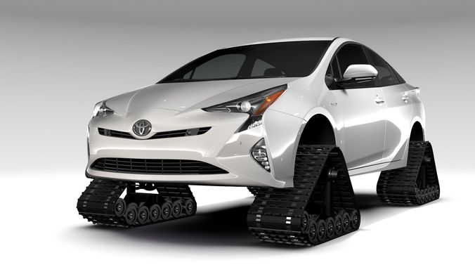 Toyota Prius Crawler 2017 3D model