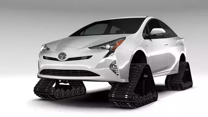 Toyota Prius Crawler 2017 3D model