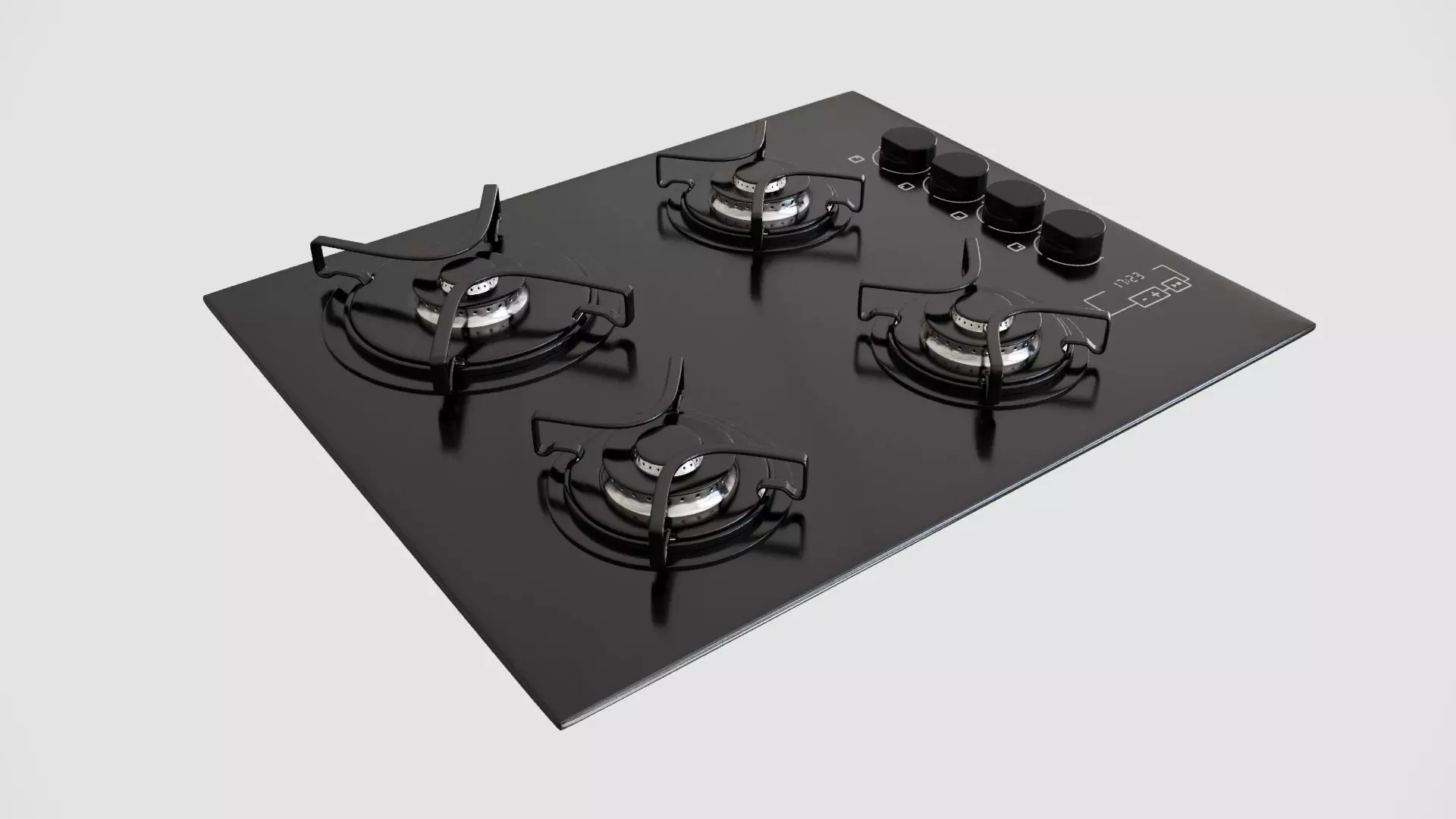 Cooktop 3D model
