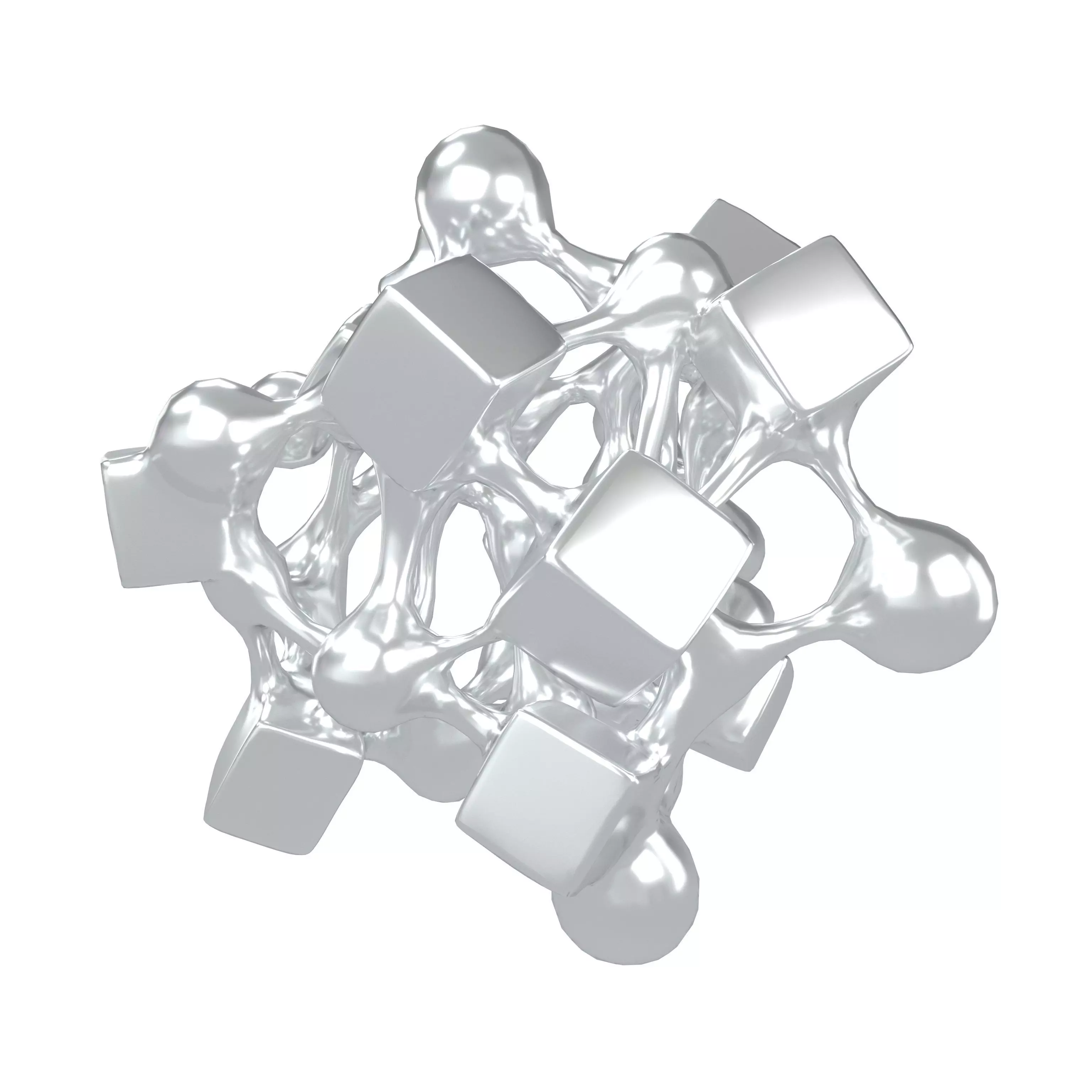 Abstract Shape v44 002 Low-poly 3D model