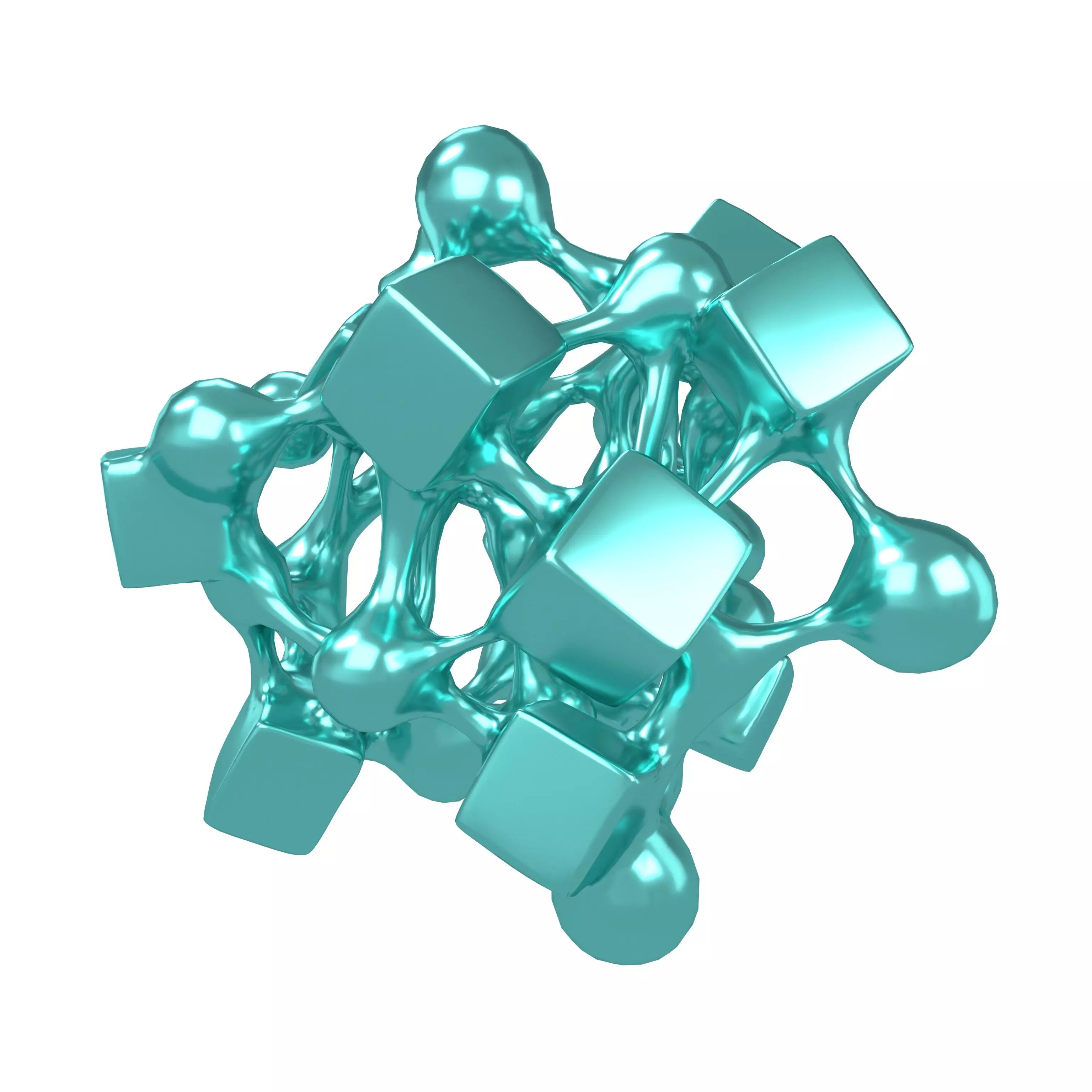 Abstract Shape v44 009 Low-poly 3D model