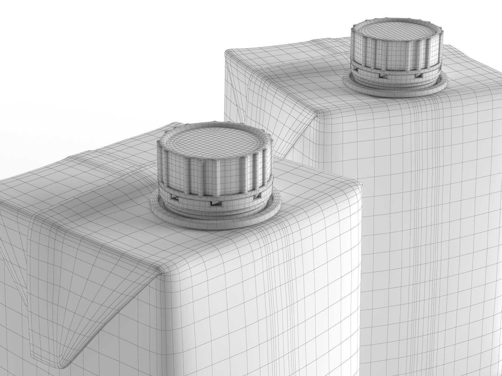 Milk and Butter 3D model_4