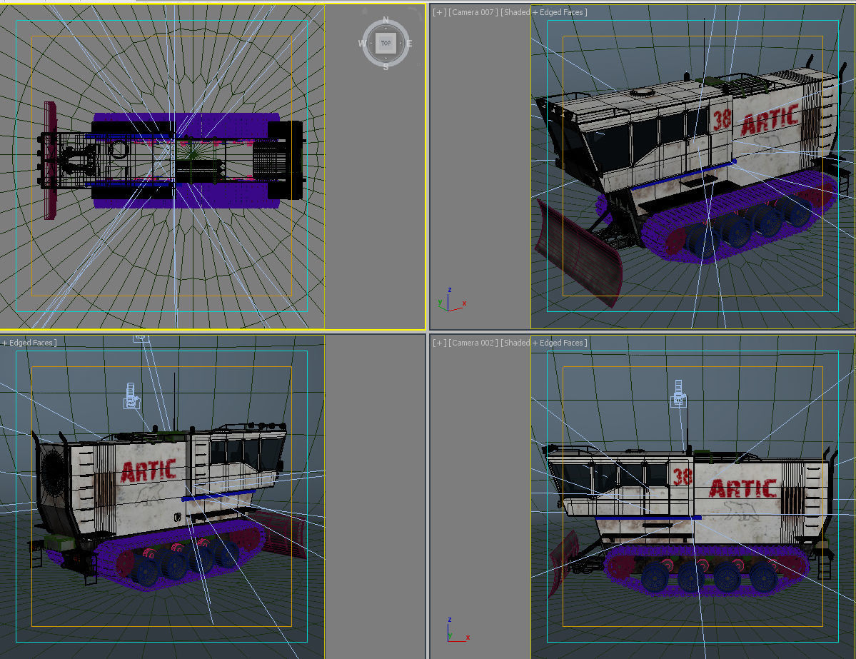 Polar transporter V1 white 3D model_11
