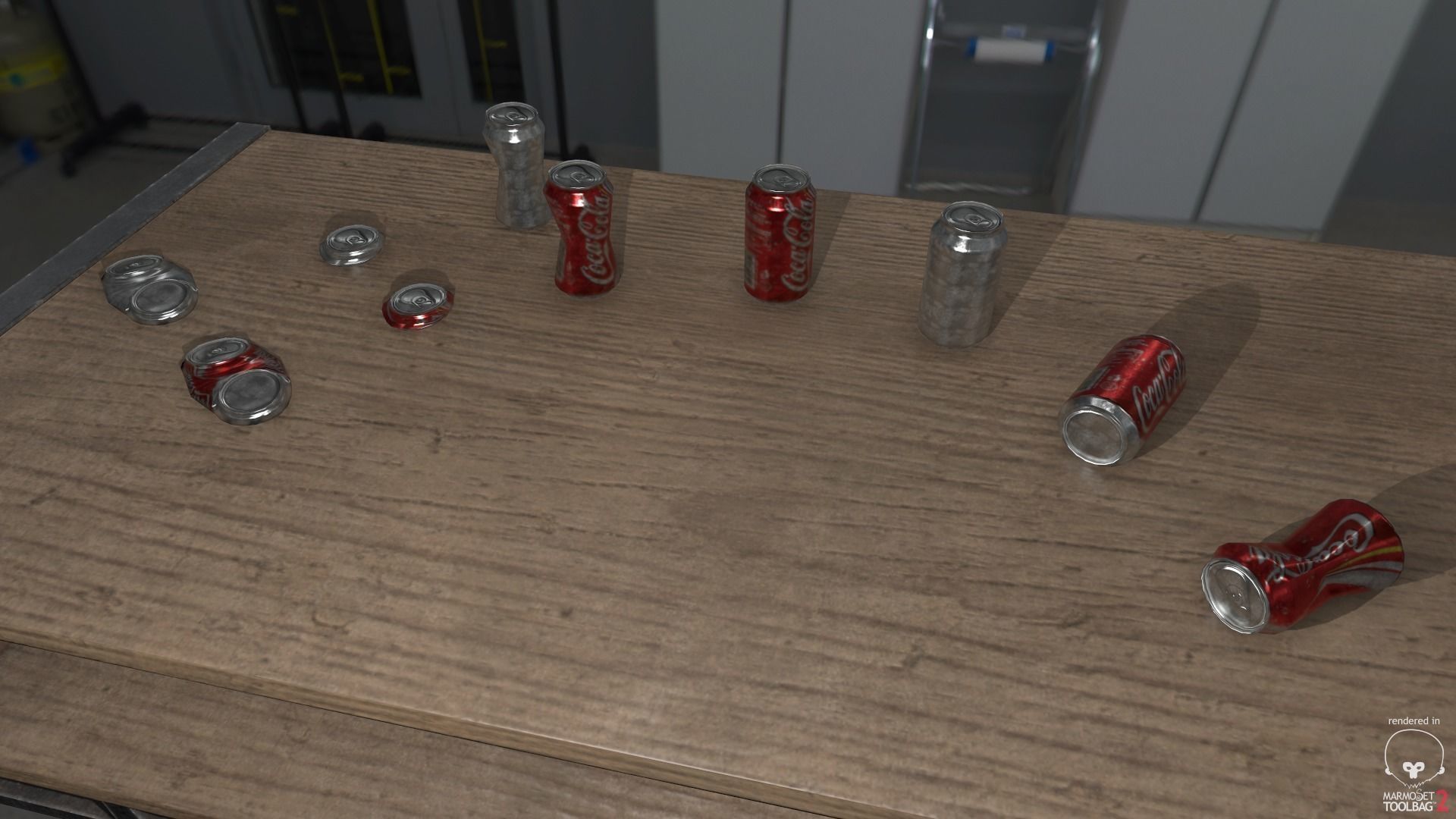 Drinks Can Pack - 33cl - Unbranded Ready to custom Low-poly 3D model_3