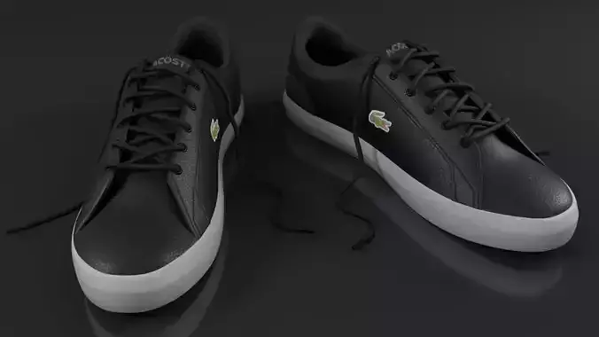 Lacoste Black Shoes
