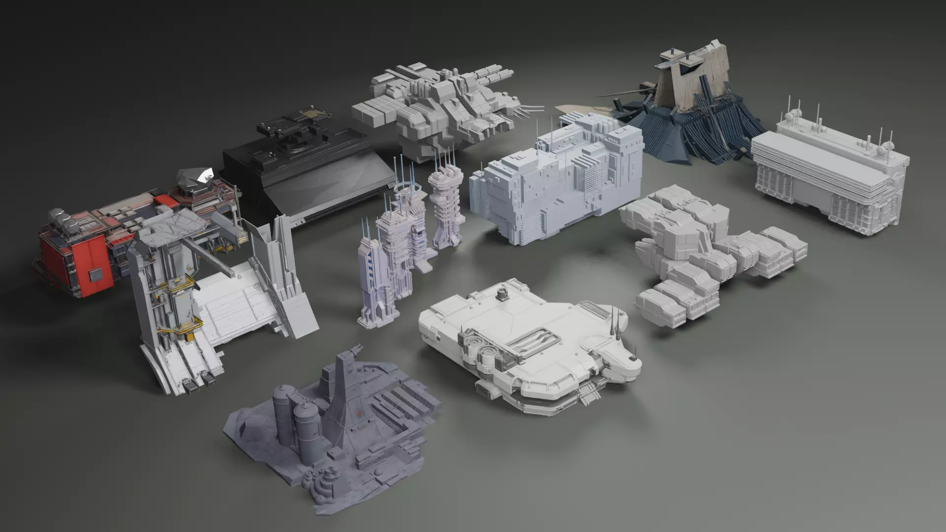 f 1 f 4 - 3 3D model