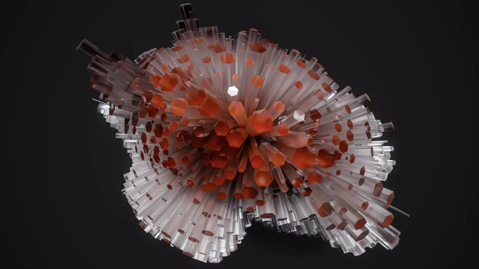 Shell Nerve Crystals 20 3D model