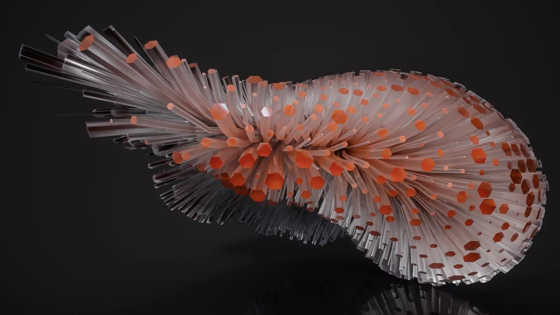Shell Nerve Crystals 14 3D model