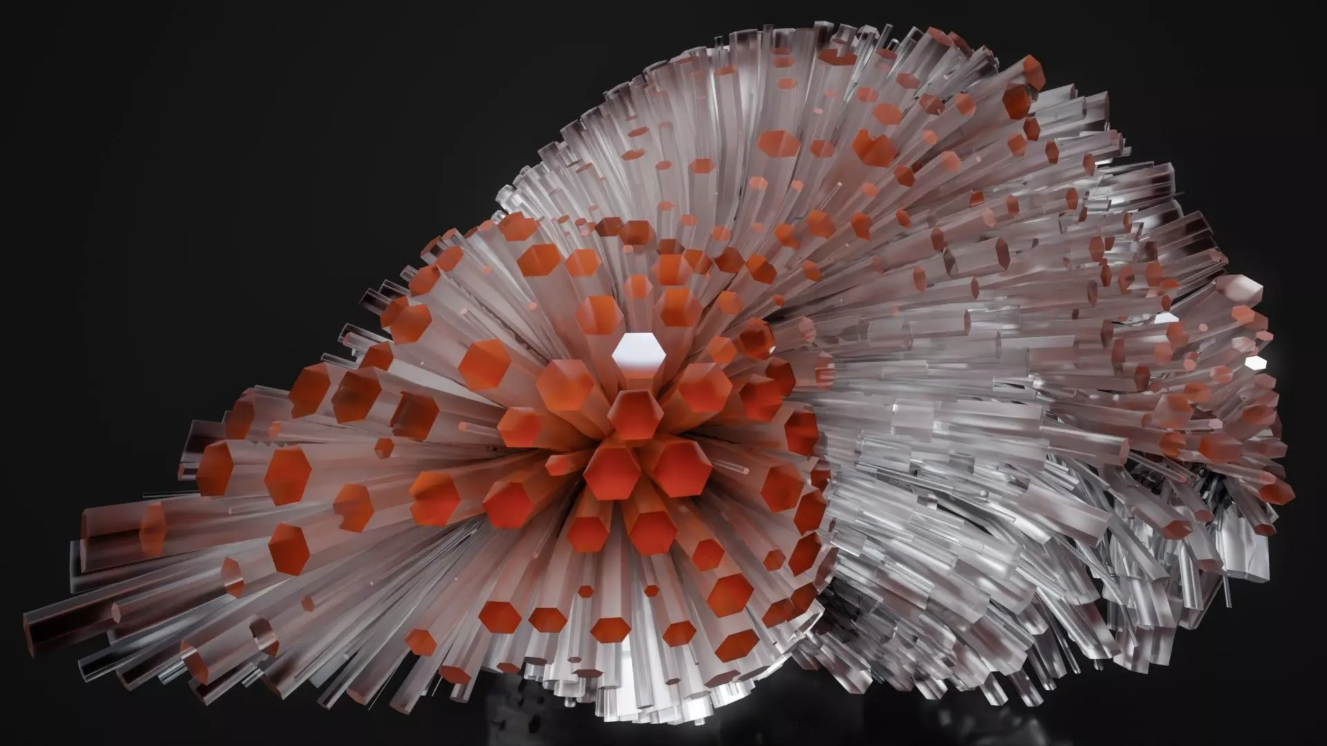 Shell Nerve Crystals 13 3D model