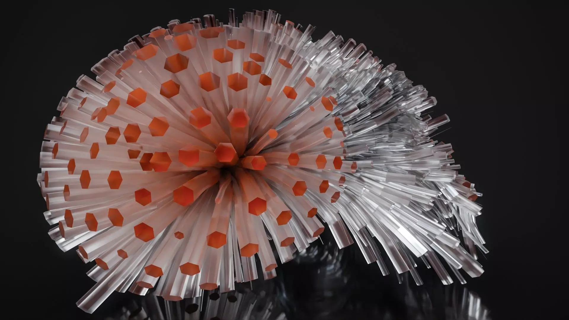 Shell Nerve Crystals 10 3D model